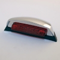Mini-LED-Rücklicht FENDER chrom/rot
