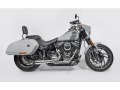 Auspuff BLACK DUCK HarleyDavidson Softail 2-1